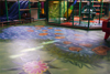 Indoorspielplatz - Bodendesign